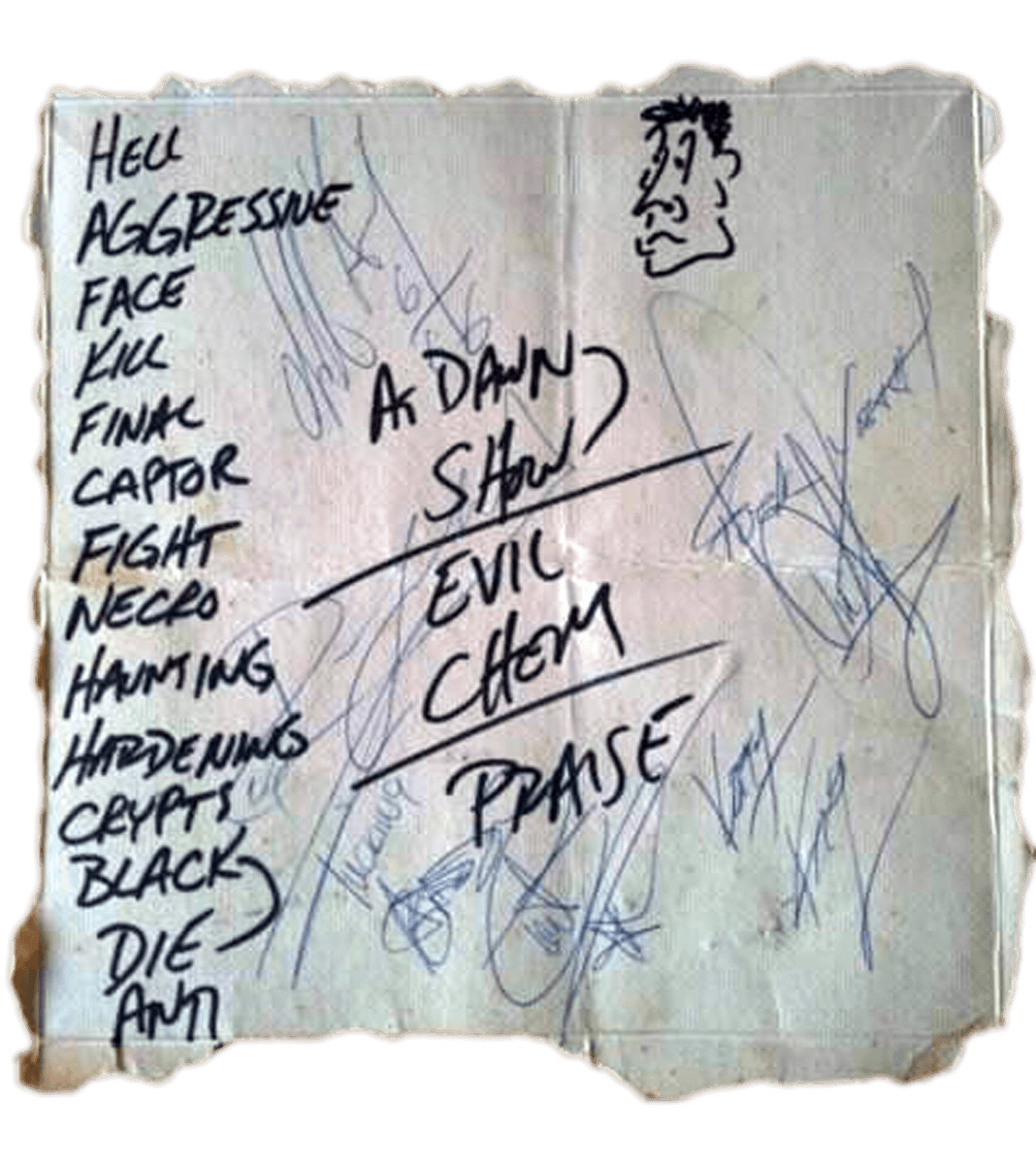 MARQUEE CLUB LONDON SHOW - HELL AWAITS EUROPEAN TOUR