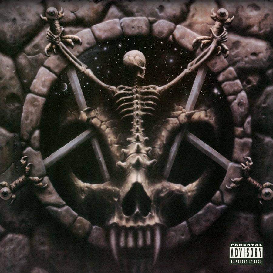Portada oficial de Divine Intervention, de Slayer, publicada en 1994