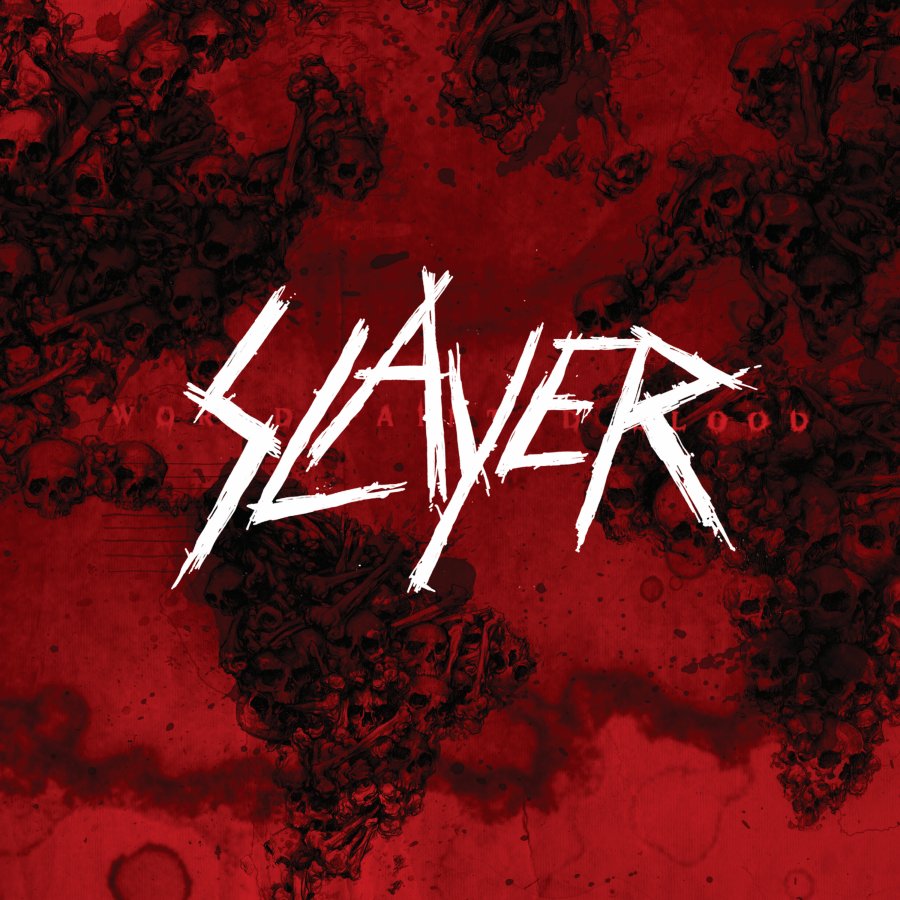 Portada oficial de World Painted Blood, de Slayer, publicada en 2009