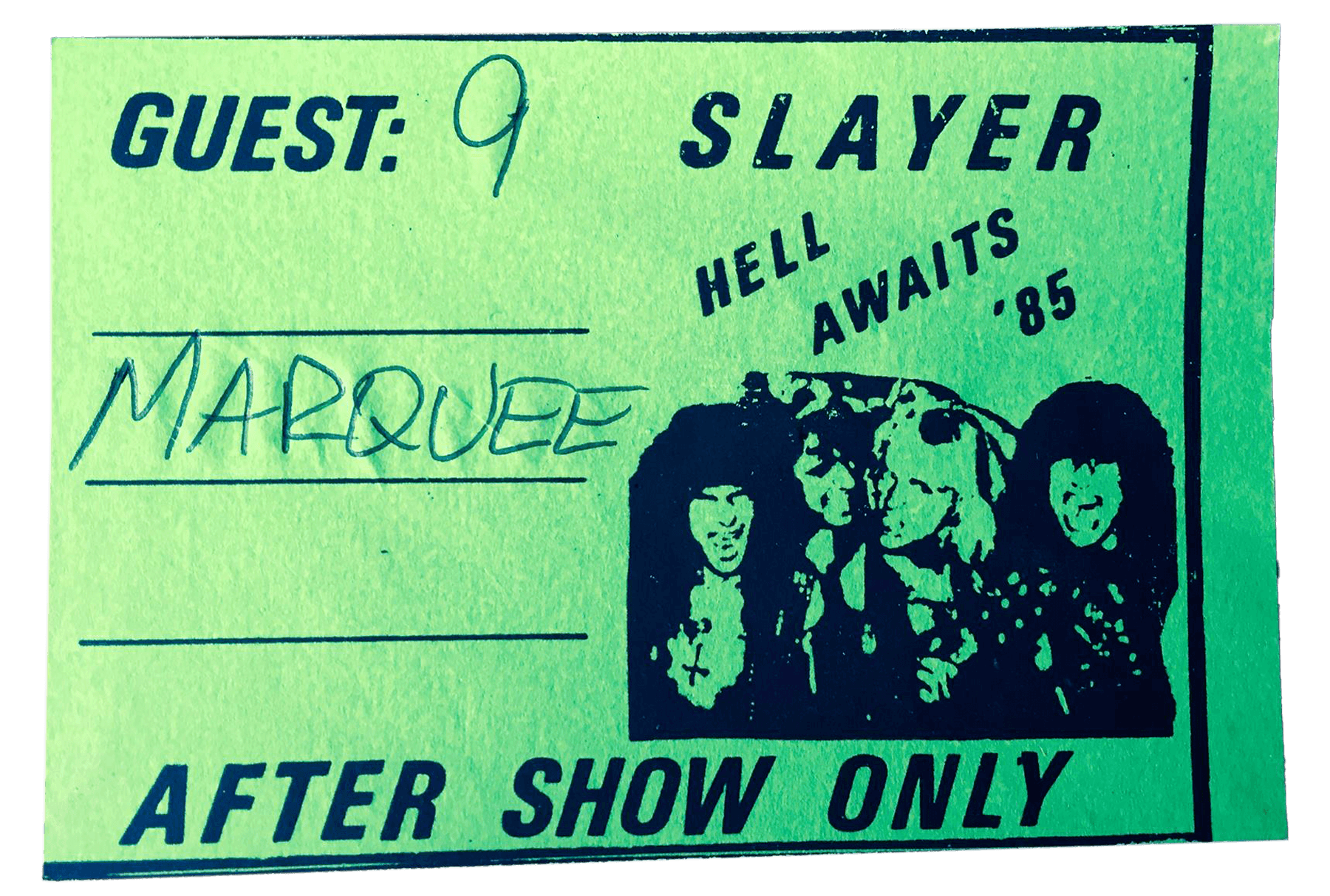 BACKSTAGE PASS