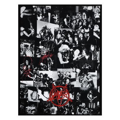 Hell Awaits Photo Collage Art Print