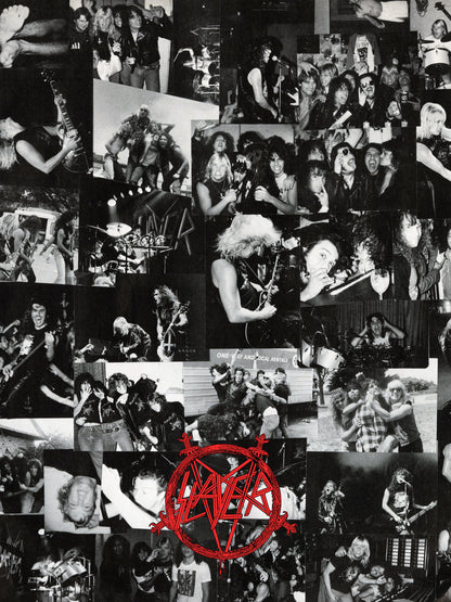 Hell Awaits Photo Collage Art Print