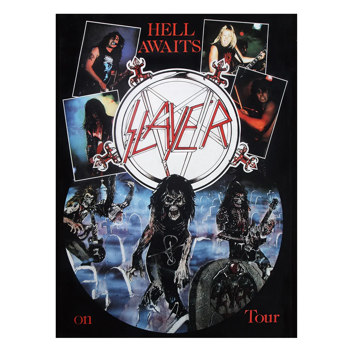 Signed Ultra-Limited Hell Awaits Tour Art Print