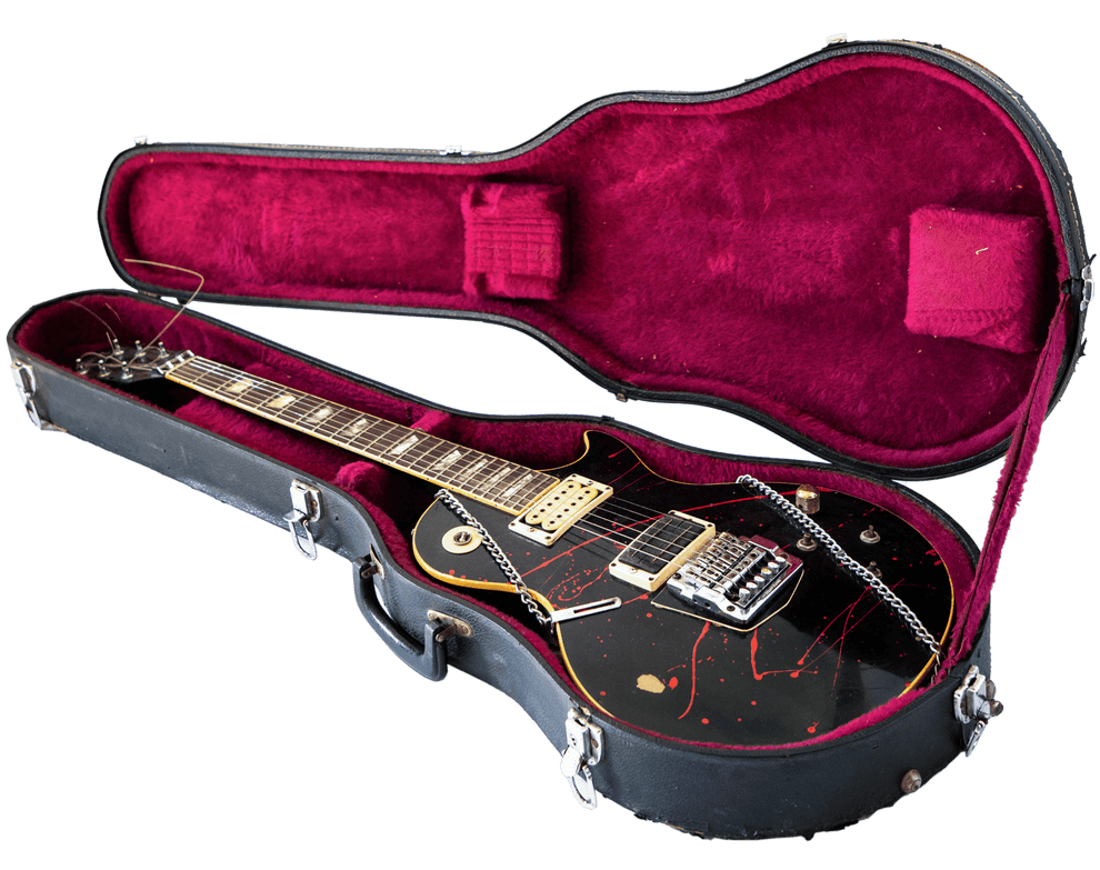 jeff hanneman gear JEFF'S CUSTOMIZED LES PAUL – Slayer Official