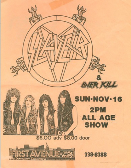 LIVE ASSAULTS: MINNEAPOLIS 1986