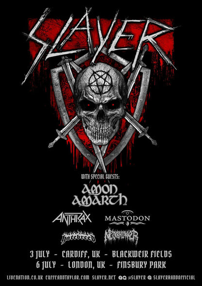 SLAYER UK RETURN