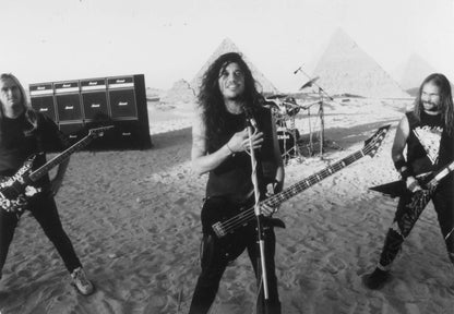 Seasons In The Abyss Video Shoot Photo Tryptic