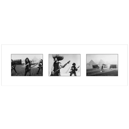 Seasons In The Abyss Video Shoot Photo Tryptic